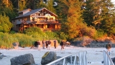 View of Main Lodge from the boat ramp