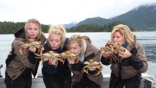 Family fun at the Talon Lodge dock