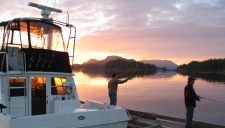 Sunset on the dock