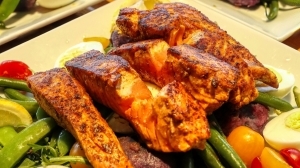 Smoked Paprika Rubbed Alaska Salmon