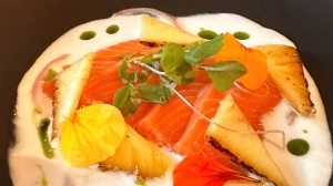 Salmon Crudo